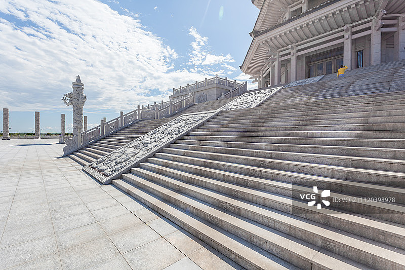 中国黑龙江黑瞎子岛东极宝塔图片素材