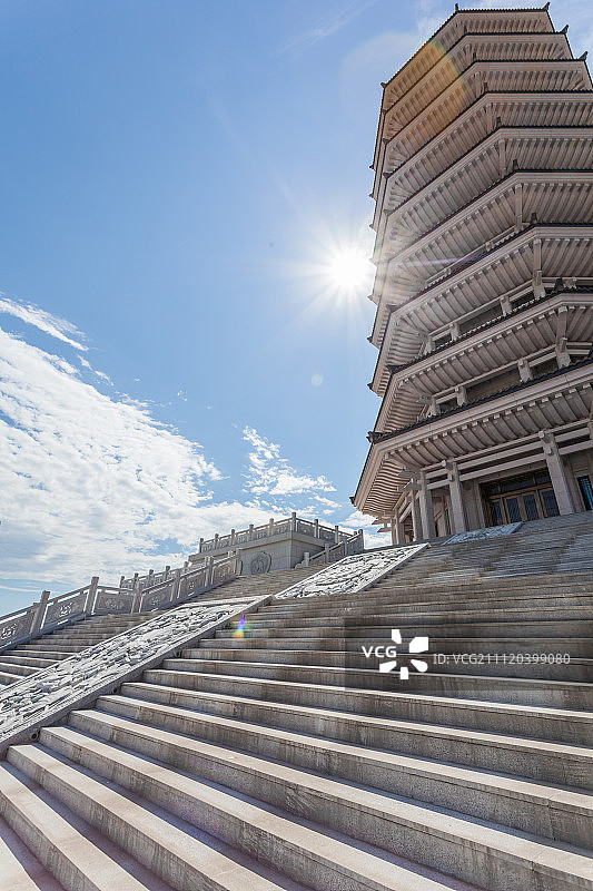 中国黑龙江黑瞎子岛东极宝塔图片素材