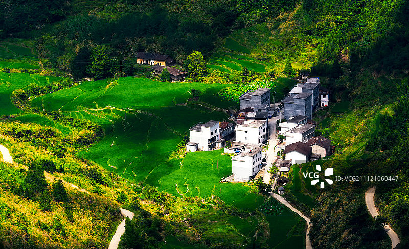 山里人家1图片素材