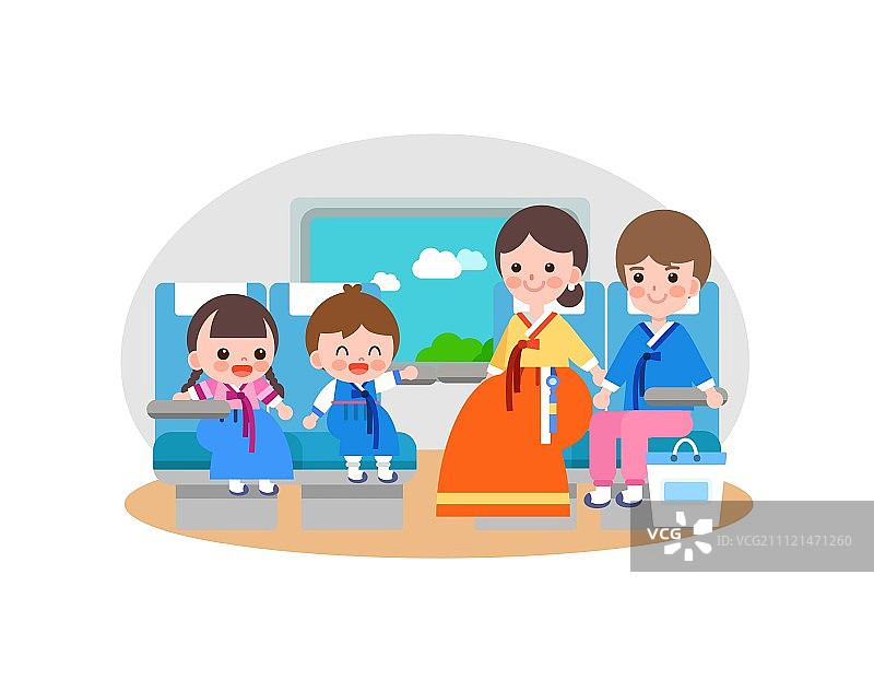 在前往或返回首尔的路上019图片素材