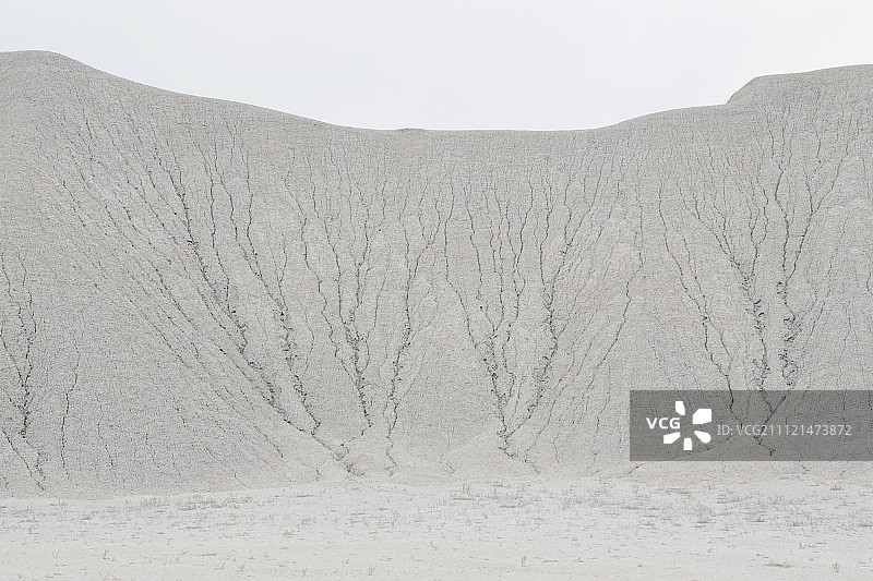 国会礁国家公园曼科斯页岩的绵延山丘图片素材