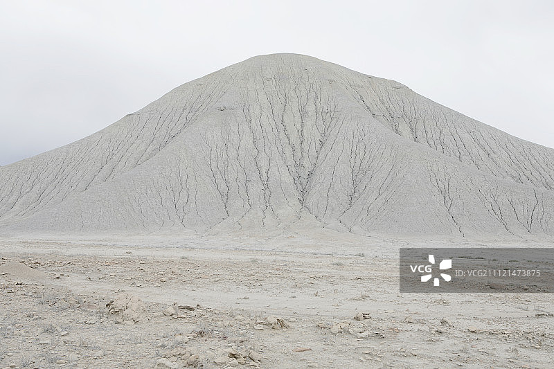 国会礁国家公园曼科斯页岩的绵延山丘图片素材