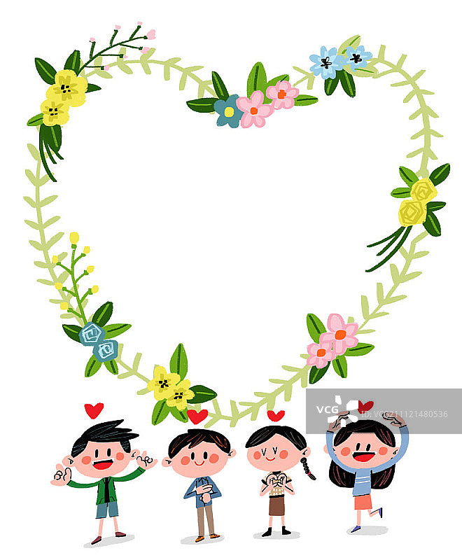 挑战插画图片素材