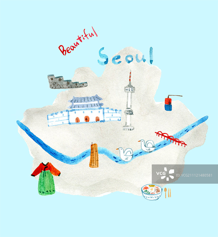 韩国的文化符号图片素材