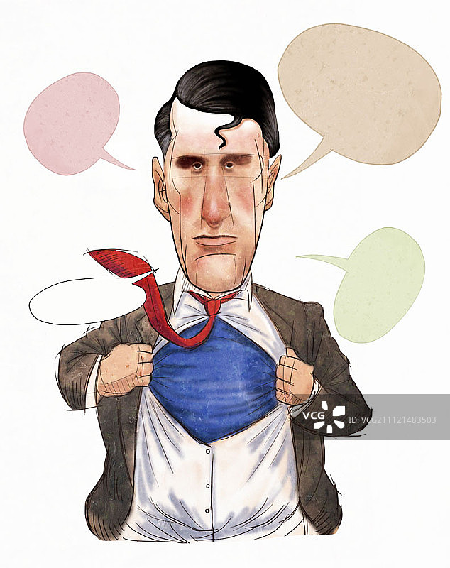 办公室生活的讽刺插图图片素材