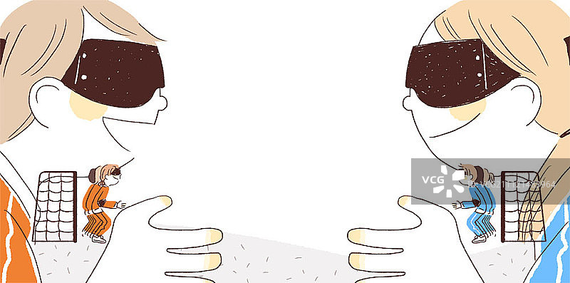 残疾人奥林匹克运动会插画图片素材