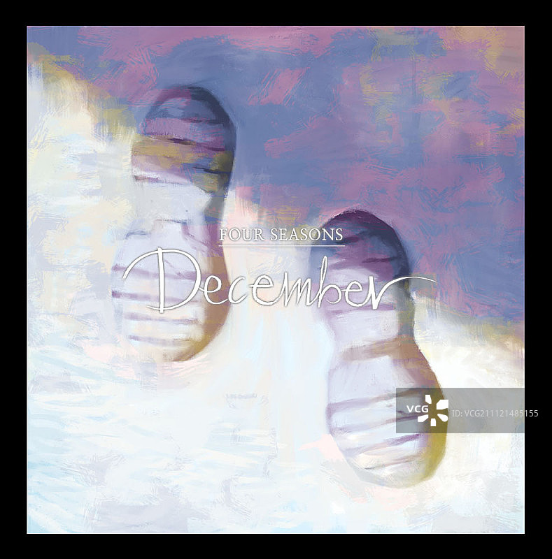 四季插画图片素材