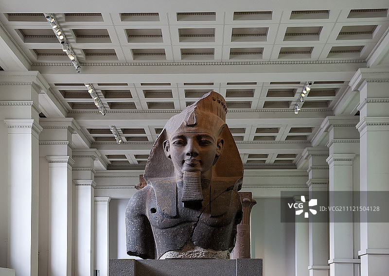 大英博物馆埃及石像图片素材