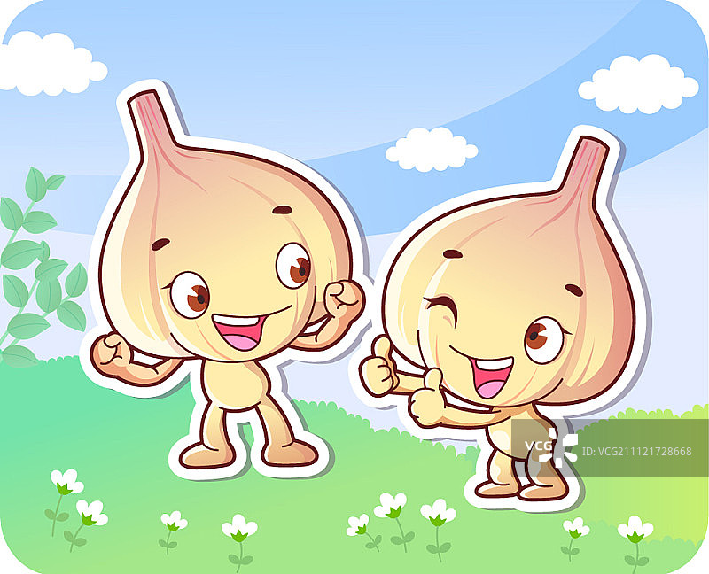 洋葱卡通人物图片素材