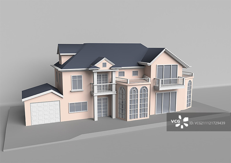 房屋模型图片素材