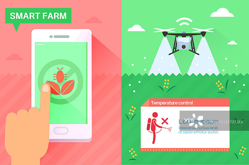 农业信息图图片素材