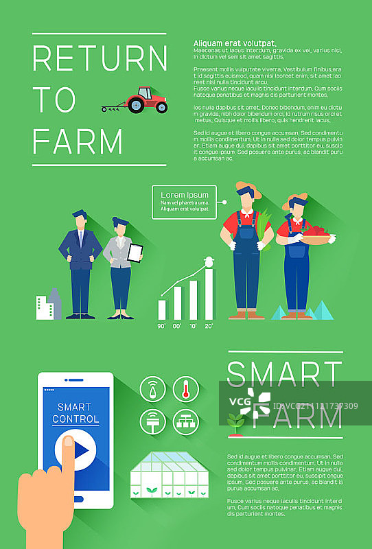 农业信息图图片素材