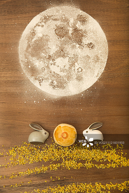 中秋节静物图片素材