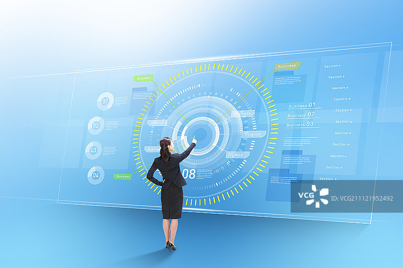 触摸屏007图片素材