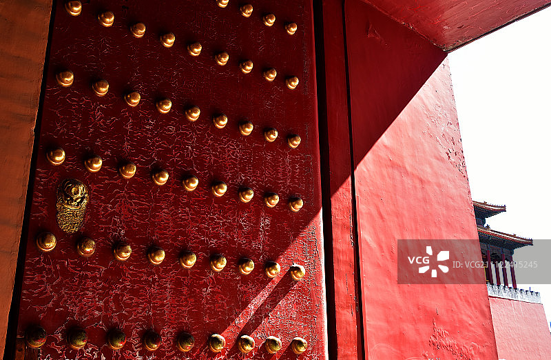 故宫午门门饰图片素材