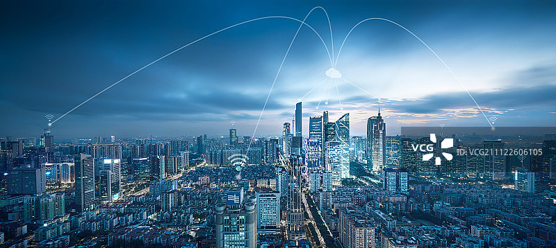 智慧城市 H图片素材
