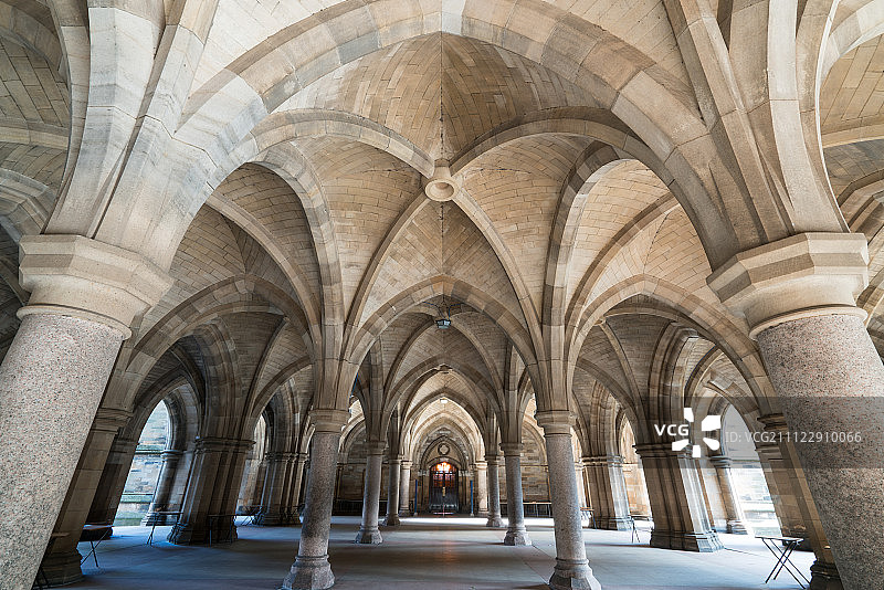 Glasgow University Cloisters图片素材