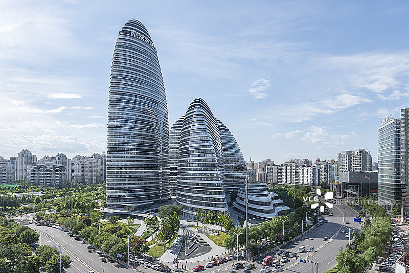 望京soho图片素材