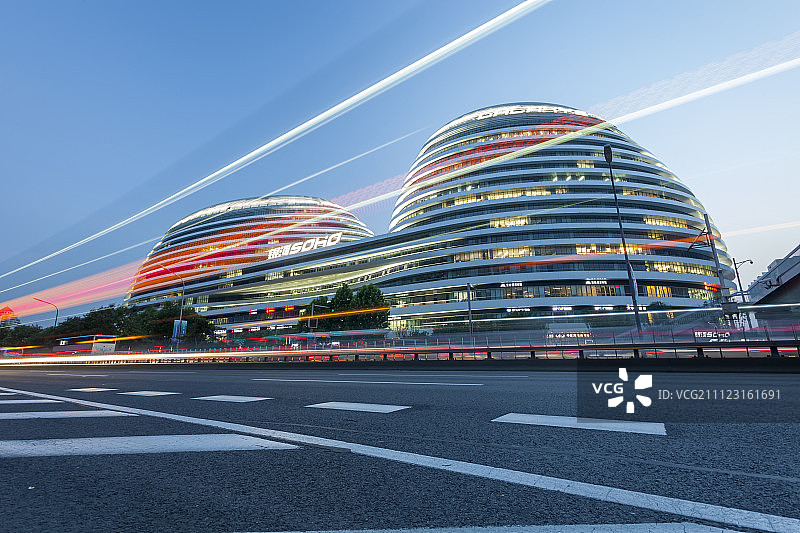 北京银河SOHO图片素材