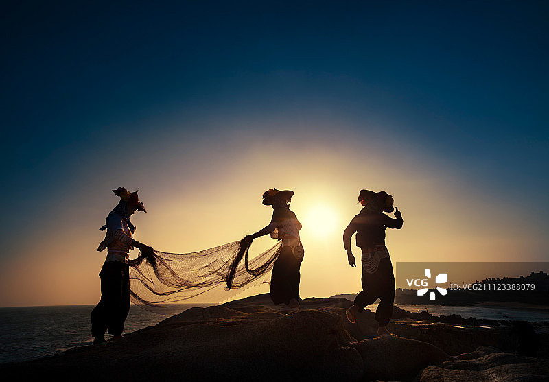 福建省宁德市霞浦海滩风光图片素材