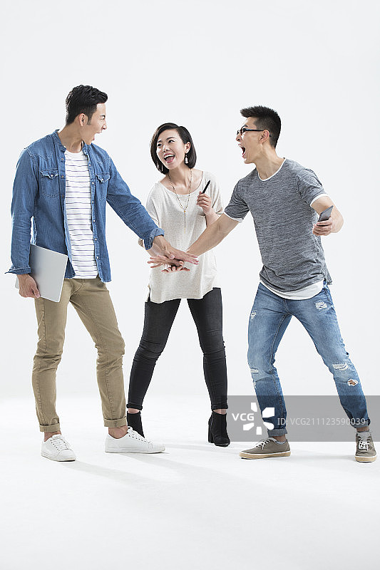 自信的设计师团队图片素材