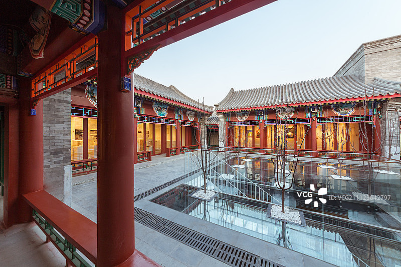 北京人文艺术中心图片素材