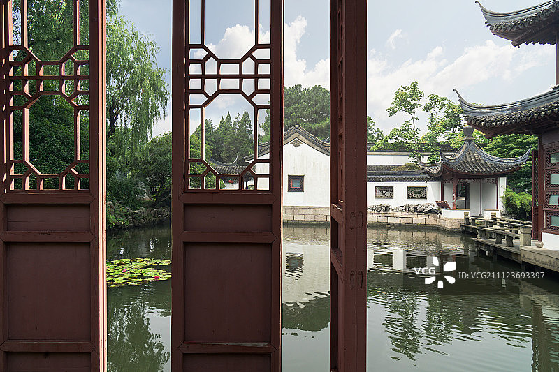 上海大观园，红楼梦的拍摄场景。图片素材