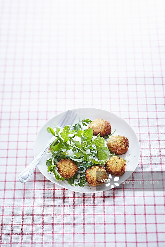 炸鸡肉丸图片素材