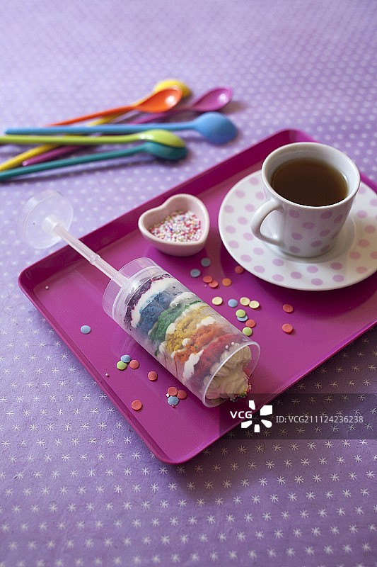 分层蛋糕 push pop图片素材