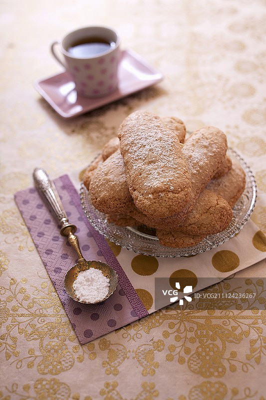 自制手指饼干图片素材