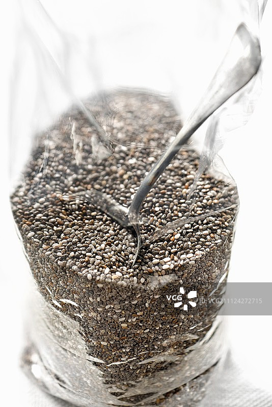 奇亚籽袋图片素材