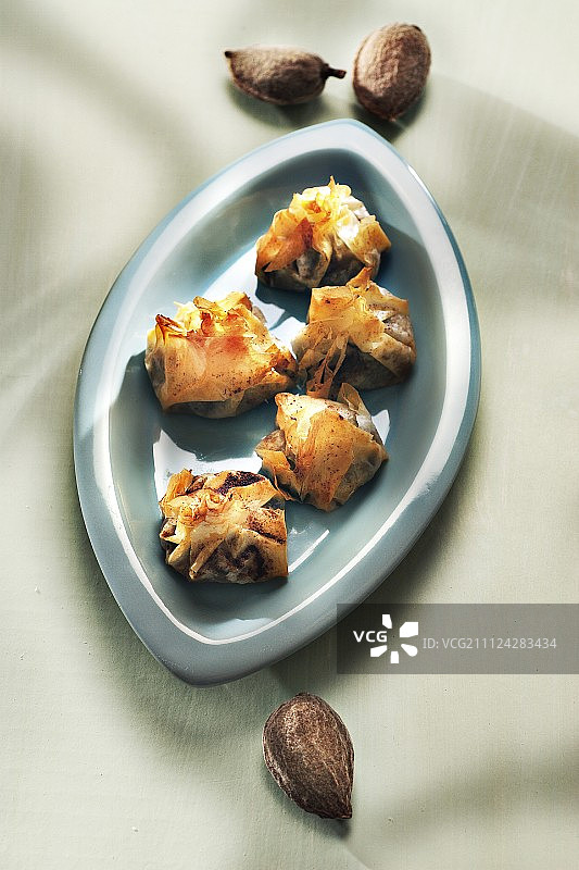 牛肉肉桂迷你馅饼图片素材