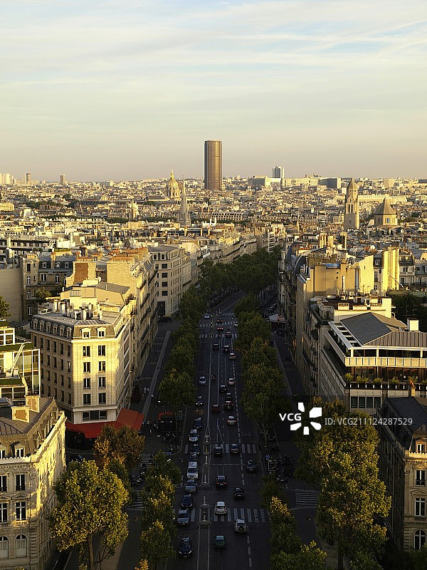 法国巴黎城市风光图片素材