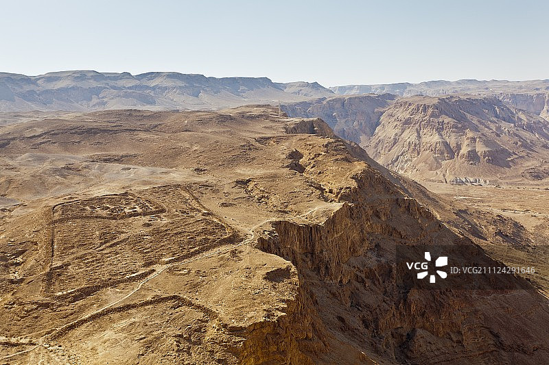 以色列马萨达景观图片素材