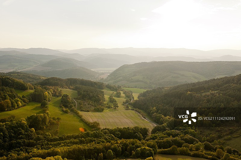 德国黑森州维岑豪森汉斯泰因城堡景观图片素材