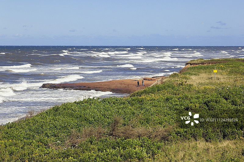 加拿大爱德华王子岛国家公园布拉克利-达尔维景色图片素材