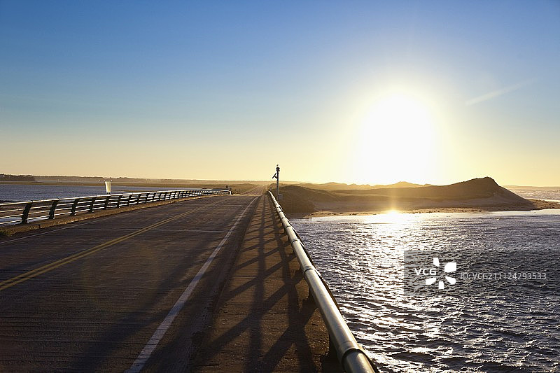 加拿大爱德华王子国家公园海边的达尔维图片素材