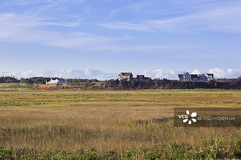 加拿大爱德华王子岛国家公园布拉克利-达尔维景色图片素材