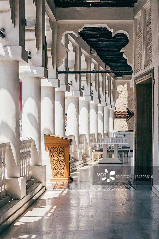 卡塔尔多哈走廊图片素材