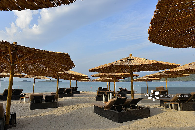 克罗地亚亚得里亚海边  图片素材