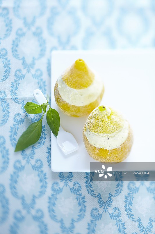 冰镇柠檬图片素材