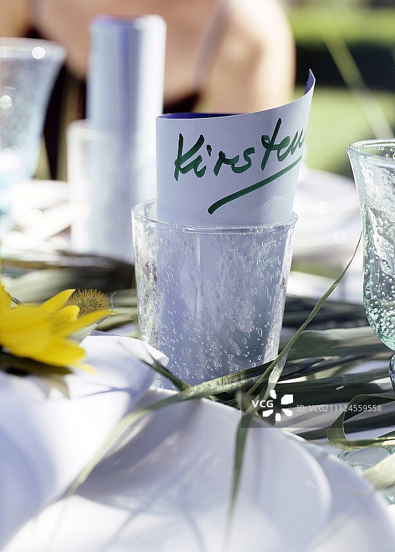 玻璃名片图片素材