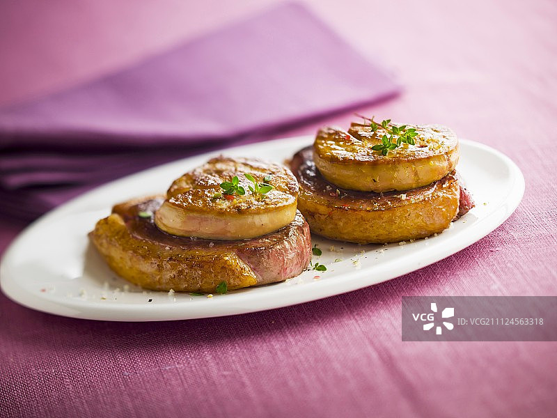 罗西尼牛排图片素材