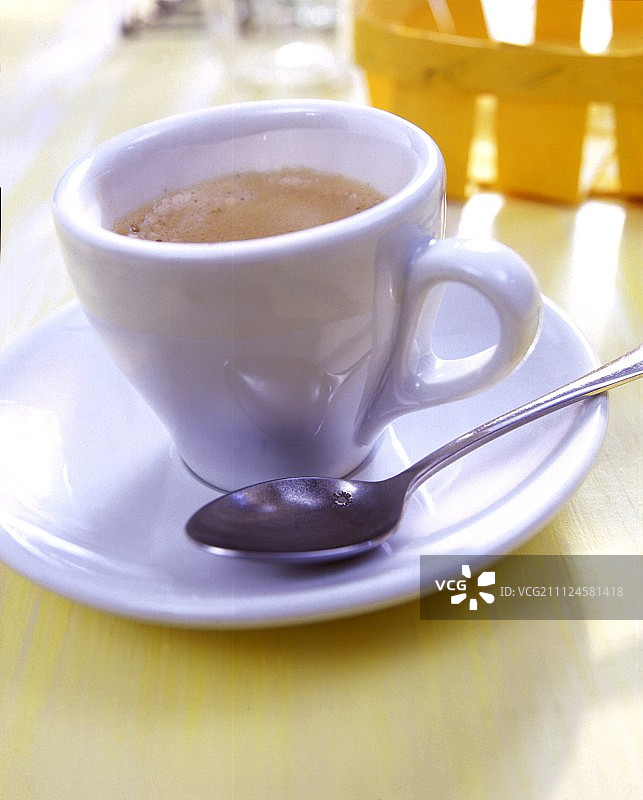 卡普里饮食浓缩咖啡图片素材