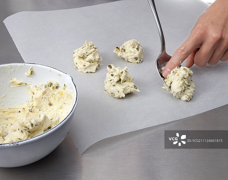 制作饺子特写图片素材