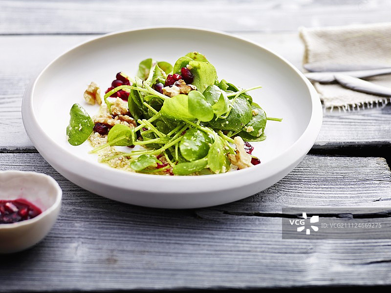 马齿苋沙拉图片素材