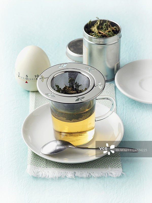 花草茶制作图片素材