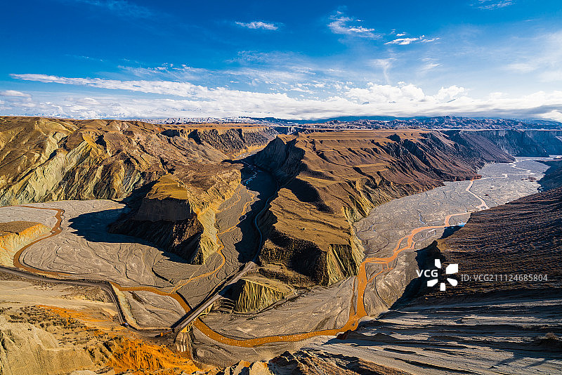 安集海大峡谷图片素材