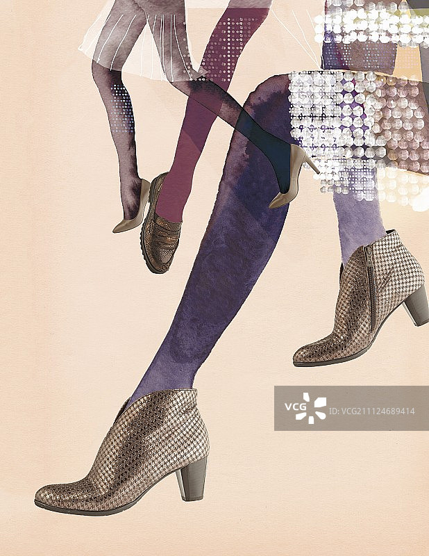 鞋子插画摄影图片素材
