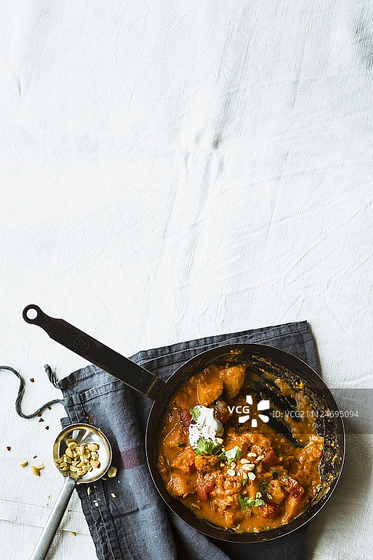 辣番茄酱炒红薯图片素材